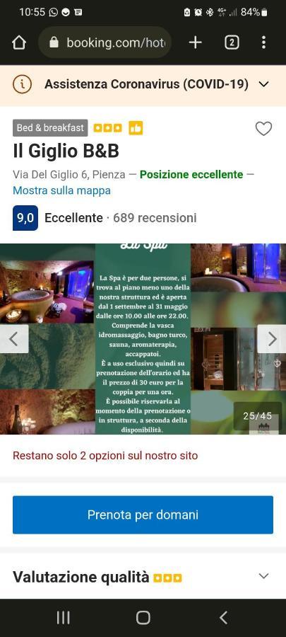 Il Giglio B&B Pienza Luaran gambar